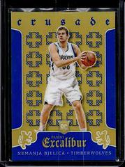 Nemanja Bjelica [Blue] #1 Basketball Cards 2015 Panini Excalibur Crusade Prices