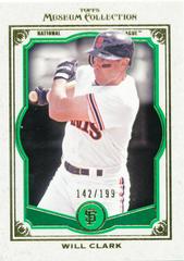 Will Clark [Green] Baseball Cards 2013 Topps Museum Collection Prices