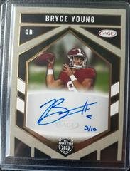 Bryce Young #ARA-BY Football Cards 2023 Sage All Rookie Team Autographs Prices
