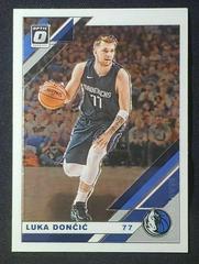 Luka Doncic [Red] Basketball Cards 2019 Panini Donruss Optic Prices