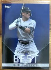 Aaron Judge [Dark Blue Gradient] #3 Baseball Cards 2022 Topps X Wander Franco Prices