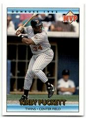 Kirby Puckett Baseball Cards 1992 Donruss McDonald's MVP Prices