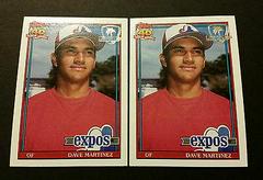 Dave Martinez #24 Baseball Cards 1991 Topps Desert Shield Prices