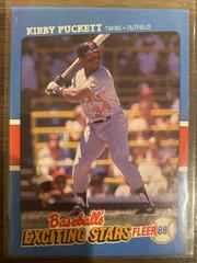 Kirby Puckett #30 Baseball Cards 1988 Fleer Exciting Stars Prices