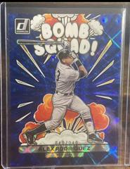 Alex Rodriguez [Blue] Baseball Cards 2023 Panini Donruss Bomb Squad Prices