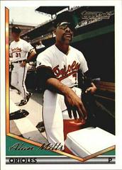 Alan Mills #324 Baseball Cards 1994 Topps Gold Prices