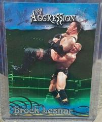 Brock Lesnar Wrestling Cards 2003 Fleer WWE Aggression Prices
