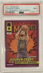 Stephen Curry [Purple] #7 Basketball Cards 2021 Panini Donruss Net Marvels Prices