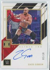 Zack Gibson [Holo Gold] Wrestling Cards 2022 Panini Impeccable WWE Indelible Ink Autographs Prices