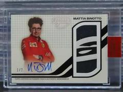 Mattia Binotto [Black] #DAP-MBII Racing Cards 2021 Topps Dynasty Formula 1 Autograph Patch Prices