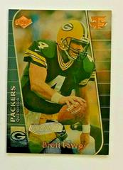 Brett Favre [Galvanized] #T116 Football Cards 1999 Collector's Edge Triumph Prices