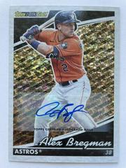 Alex Bregman [Autograph] #BG-10 Baseball Cards 2022 Topps Update Black Gold Prices