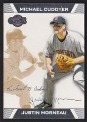 Justin Morneau, Michael Cuddyer [Red] #31 Baseball Cards 2007 Topps CO Signers Prices