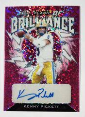 Kenny Pickett [Metalized Sparkles Pink] #FB-KP1 Football Cards 2022 Leaf Flash of Brilliance Autographs Prices