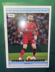 Jordan Henderson [Silver] Soccer Cards 2022 Panini Donruss 1992 Tribute Prices