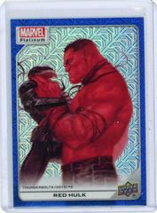 Red Hulk [Blue Traxx] #190 Marvel 2023 Upper Deck Platinum Prices