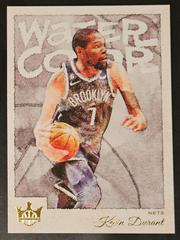 Kevin Durant #15 Basketball Cards 2022 Panini Court Kings Water Color Prices