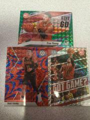 Trae Young [Reactive Blue] Basketball Cards 2019 Panini Mosaic Got Game Prices
