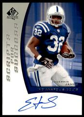 Edgerrin James #SS-EJ Football Cards 2005 SP Authentic Scripts for Success Autograph Prices