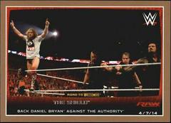 The Shield [Bronze] #2 Wrestling Cards 2015 Topps WWE Road to Wrestlemania Prices