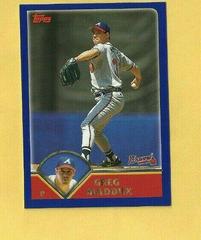 Greg Maddux #105 Baseball Cards 2003 Topps Prices
