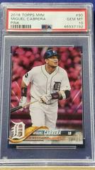 Miguel Cabrera [Pink] #90 Baseball Cards 2018 Topps Mini Prices
