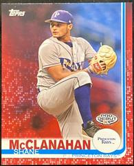 Shane McClanahan [Red] #12 Baseball Cards 2019 Topps Pro Debut Prices