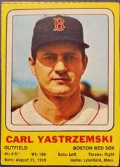 Carl Yastrzemski Baseball Cards 1970 Transogram Hand Cut Prices