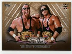 The Hart Foundation [Bronze] #UTT-16 Wrestling Cards 2016 Topps WWE Undisputed Tag Teams Prices