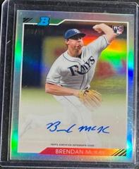 Brendan McKay [Refractor] Baseball Cards 2020 Bowman Heritage Chrome Autographs Prices