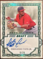 Fernando Tatis Jr. [Emerald Spectrum] #BA-FT1 Baseball Cards 2020 Leaf Ultimate Autographs Prices