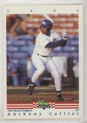 Anthony Collier #204 Baseball Cards 1992 Classic Best Prices