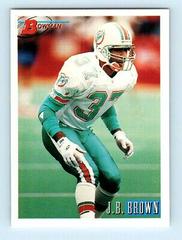 J.B. Brown Football Cards 1993 Bowman Prices