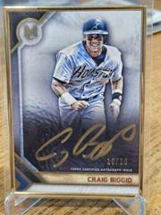 Craig Biggio [Gold] #MFA-CBI Baseball Cards 2023 Topps Museum Collection Framed Autographs Prices