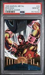 Iron Man [Silver Flasher] Marvel 1995 Metal Prices