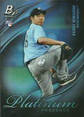Yusei Kikuchi #PP-1 Baseball Cards 2019 Bowman Platinum Presence Prices