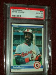 Eddie Murray #14 Baseball Cards 1984 Fleer Prices