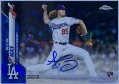 Dustin May #CSA-DM Baseball Cards 2020 Topps Chrome Sapphire Rookie Autograph Prices