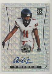 Antonio Gandy Golden [Silver Wave] #BA-AGG Football Cards 2020 Leaf Metal Draft Autographs Prices
