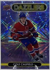 Cole Caufield [Purple] Hockey Cards 2021 Upper Deck Dazzlers Prices