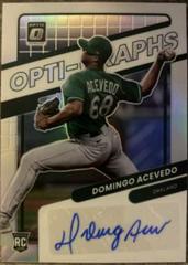 Domingo Acevedo [Holo] #OG-DA Baseball Cards 2022 Panini Donruss Optic Optigraphs Prices