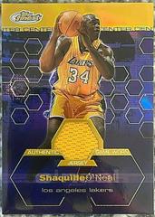Shaquille O'Neal [Jersey Gold Refractor] #147 Basketball Cards 2002 Finest Prices