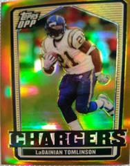 LaDainian Tomlinson [Chrome Gold Refractor] #8 Football Cards 2007 Topps Draft Picks & Prospects Prices