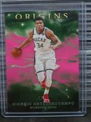 Giannis Antetokounmpo [Pink] #16 Basketball Cards 2019 Panini Origins Prices