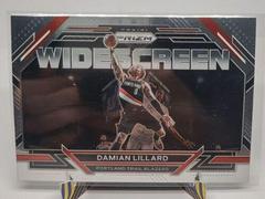 Damian Lillard #10 Basketball Cards 2022 Panini Prizm Widescreen Prices