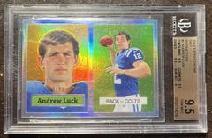 Andrew Luck [Refractor] #2 Football Cards 2012 Topps Chrome 1957 Inserts Prices