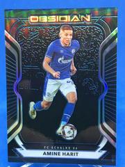 Amine Harit [Blue] Soccer Cards 2020 Panini Obsidian Prices