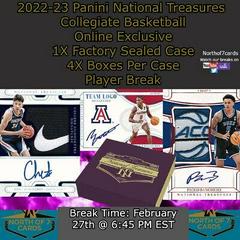 Jabari Smith Jr. #1 Basketball Cards 2022 Panini National Treasures Collegiate Prices