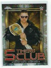 The Miz Wrestling Cards 2021 Topps Chrome WWE 5 Timers Club Prices