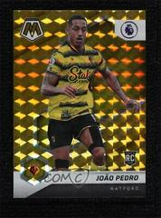 Joao Pedro [Gold Mosaic] #46 Soccer Cards 2021 Panini Mosaic Premier League Prices